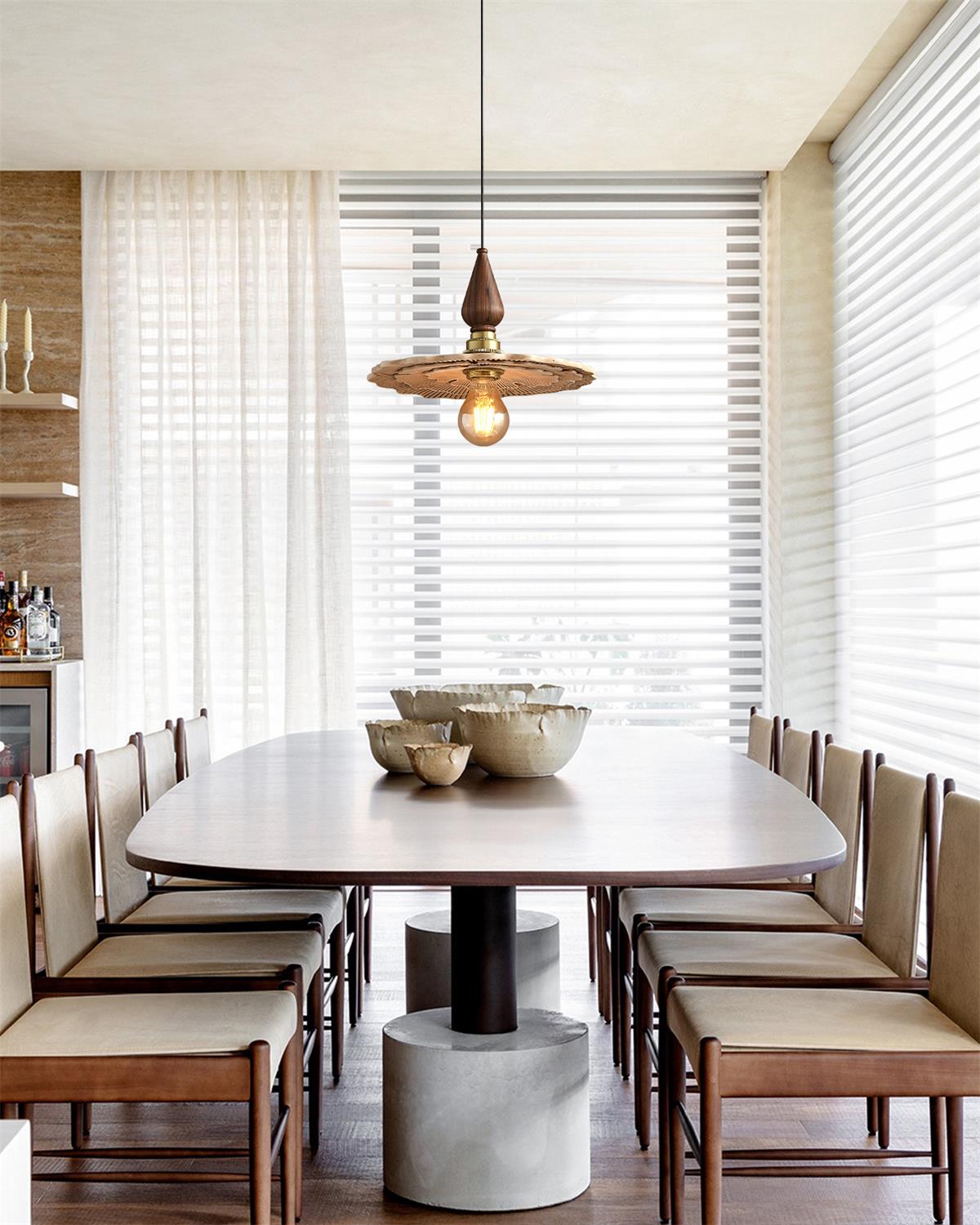 Vintage Mushroom Pendant Light
