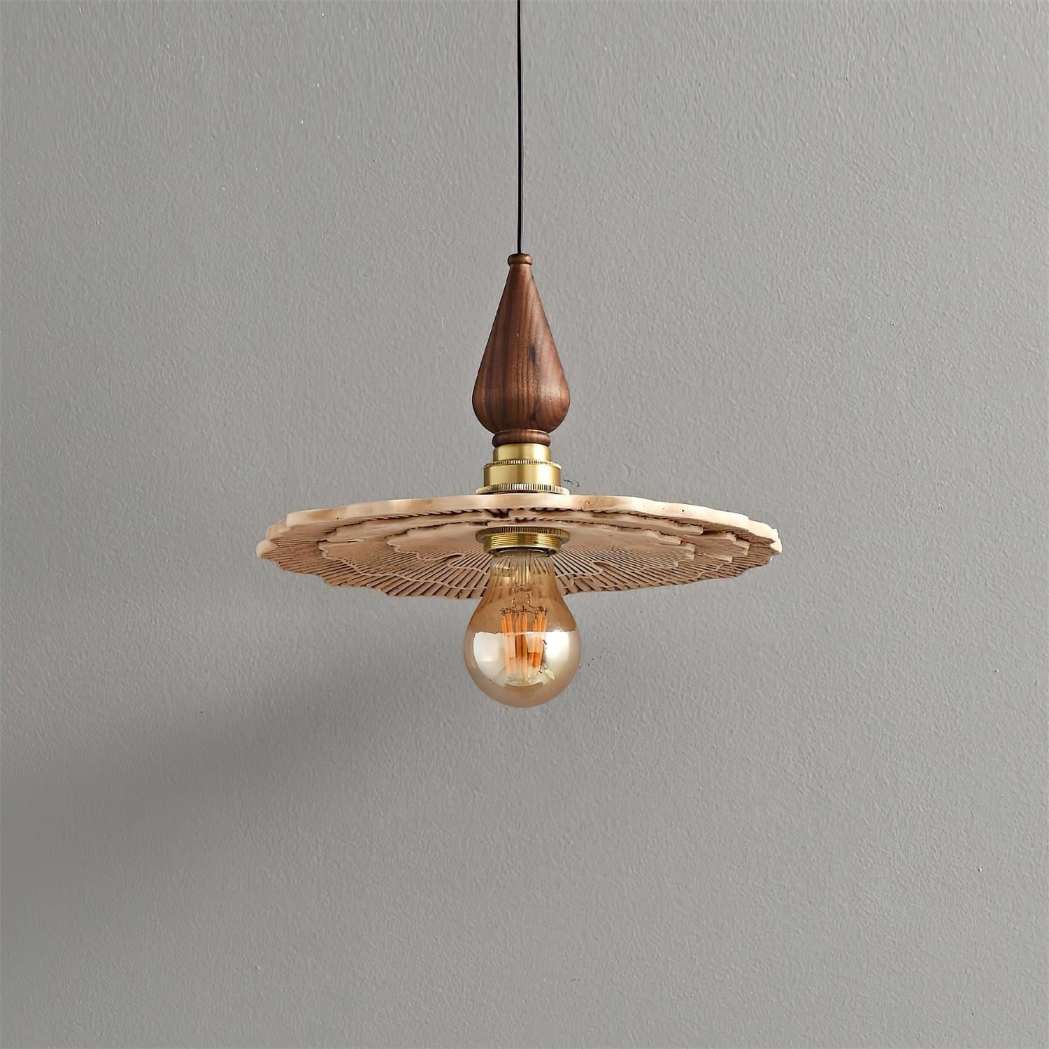 Vintage Mushroom Pendant Light