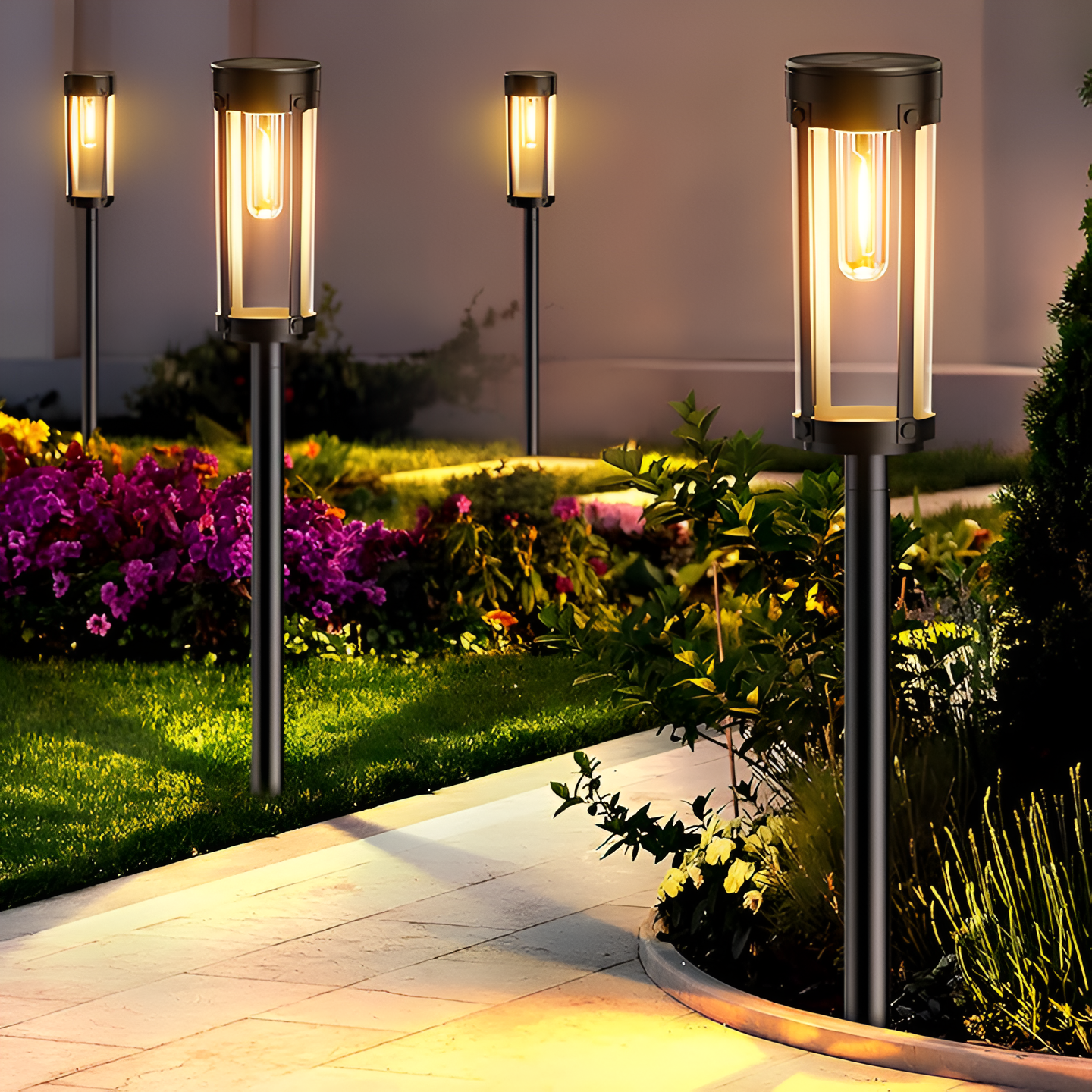 Waterproof Solar Garden Torches