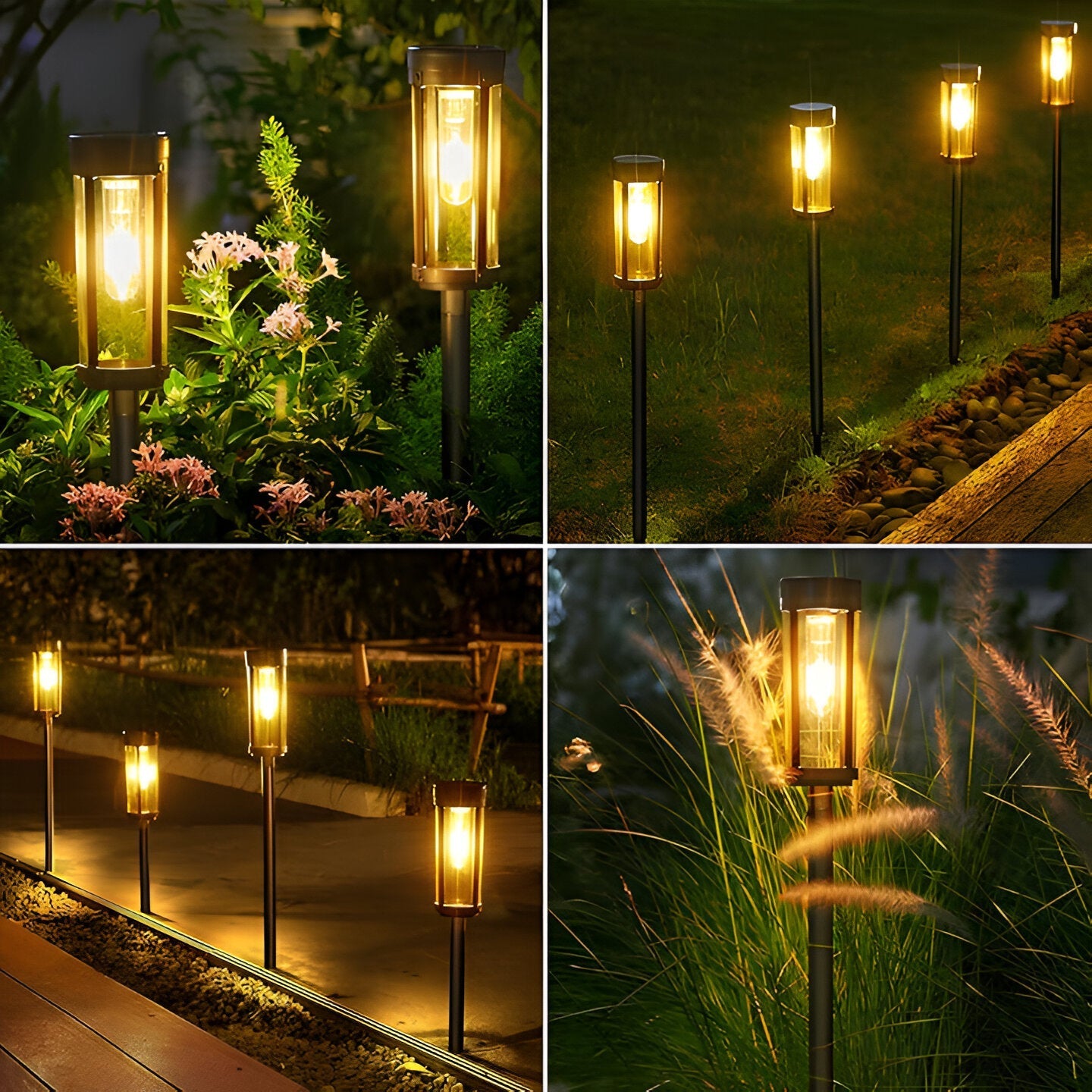 Waterproof Solar Garden Torches
