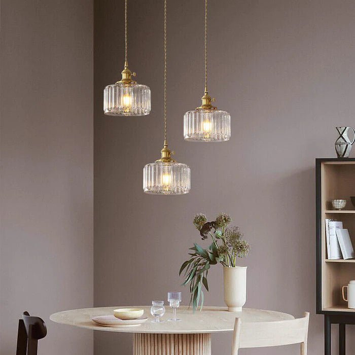Variant image for Vintage Crystal Pendant Lamp | Pendant Lighting | Kitchen Pendant Lighting | Glass Pendant Lights | Hanging Lights – Emeglin-5
