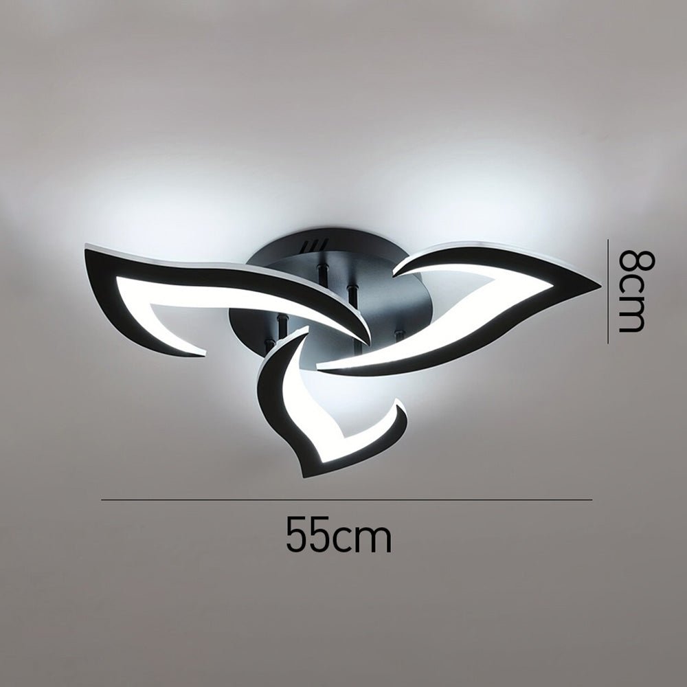 Contemporary Flower Shape LED Ceiling Light