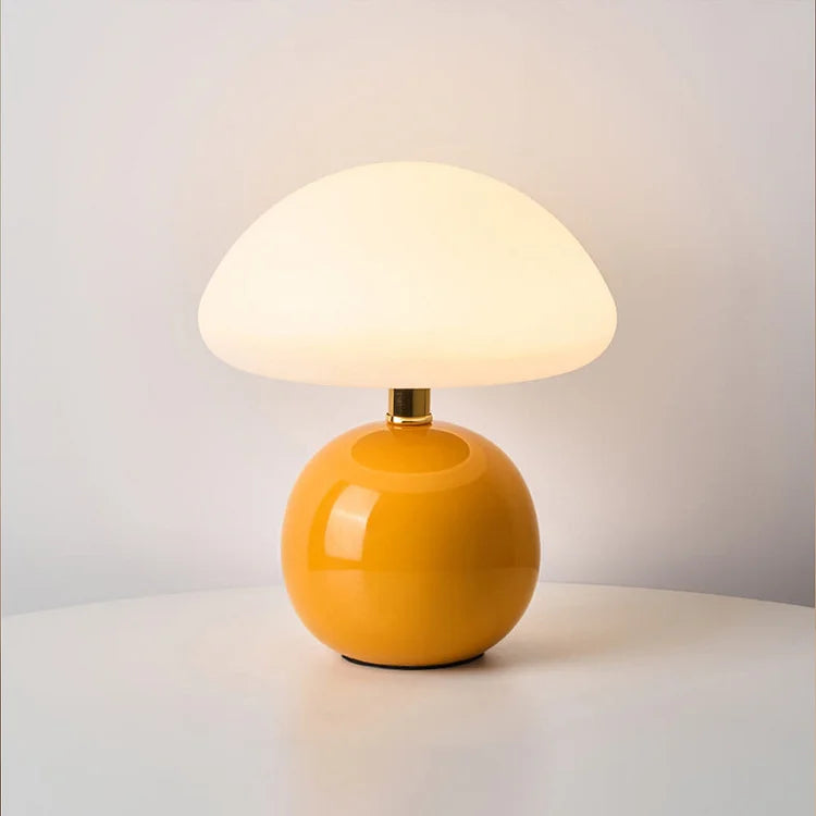 Variant image for French Cream Mushroom Lamp | Floor Lamp | LED Lights | Table Lamps | Home Decor | Adjustable Colors – Emeglin-3