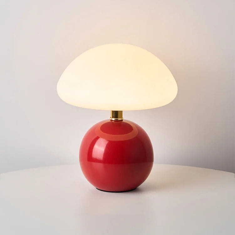 Variant image for French Cream Mushroom Lamp | Floor Lamp | LED Lights | Table Lamps | Home Decor | Adjustable Colors – Emeglin-5