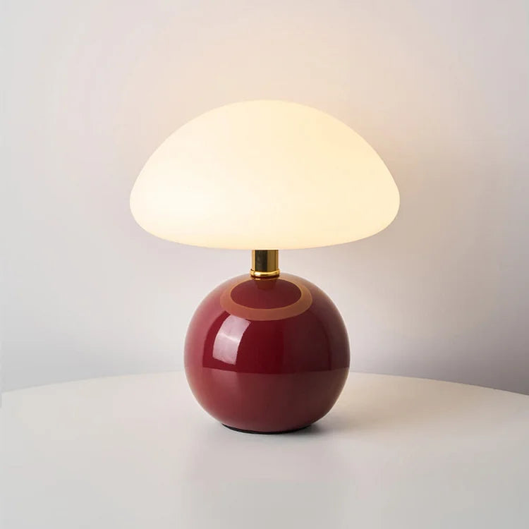 Variant image for French Cream Mushroom Lamp | Floor Lamp | LED Lights | Table Lamps | Home Decor | Adjustable Colors – Emeglin-6