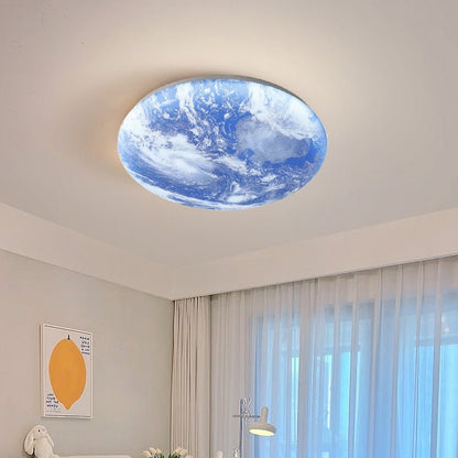 Variant image for Simple Minimalist Moon Round LED Ceiling Light | Flush Mount Ceiling Light | LED Ceiling Lights | Ceiling Light Fixture | Modern Ceiling Light – Emeglin-31