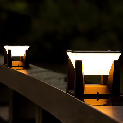 Simple Solar Power Outdoor LED Wall Lights