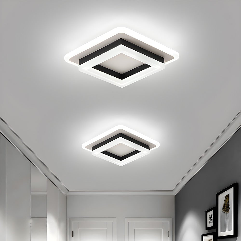 Square Hallway LED Ceiling Light