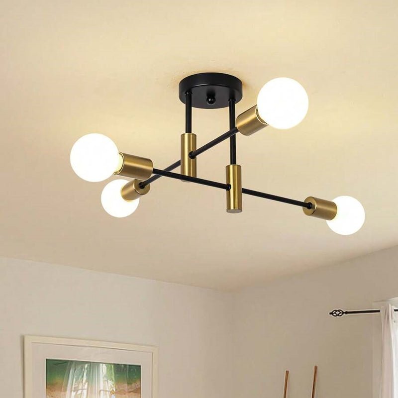 Modern Nordic Black Ceiling Light