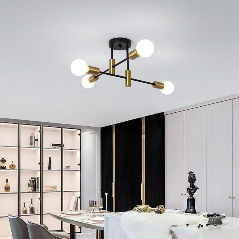 Modern Nordic Black Ceiling Light