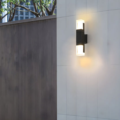 Black LED Outdoor Wall Lights