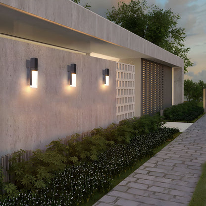 Black LED Outdoor Wall Lights