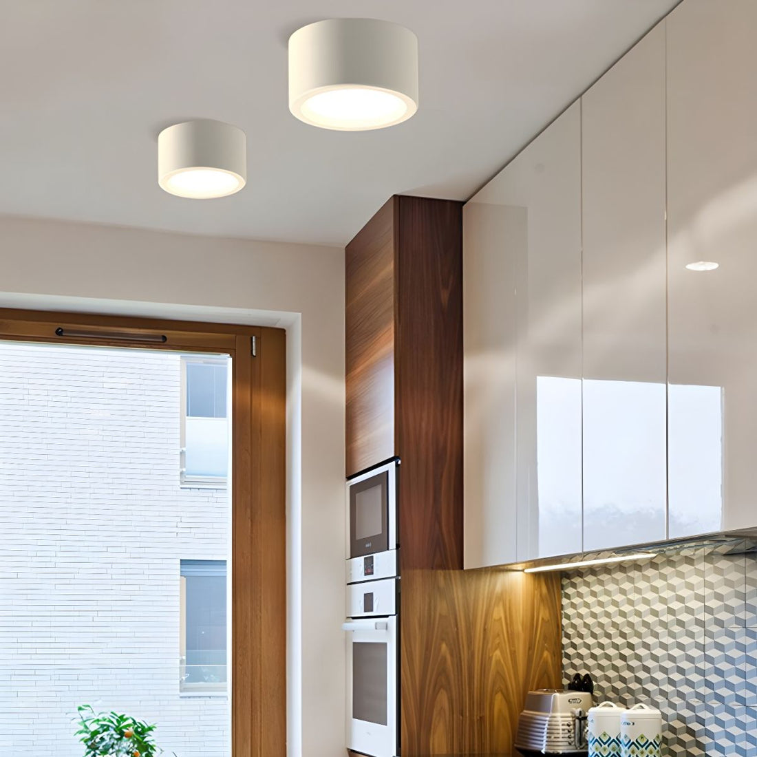 Nordic Style Indoor Surface Flush Ceiling Light