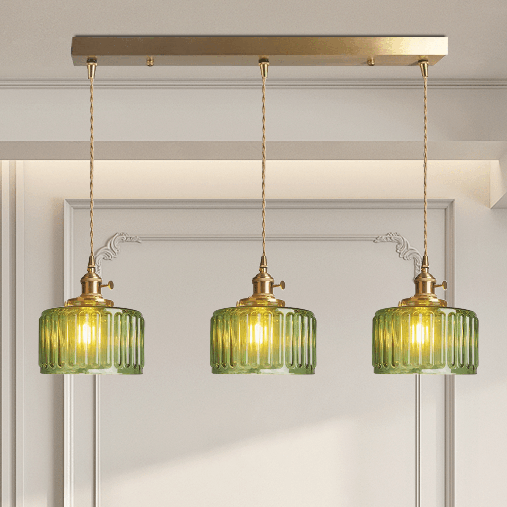 Variant image for Vintage Crystal Pendant Lamp | Pendant Lighting | Kitchen Pendant Lighting | Glass Pendant Lights | Hanging Lights – Emeglin-3