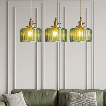 Vintage Crystal Pendant Lamp