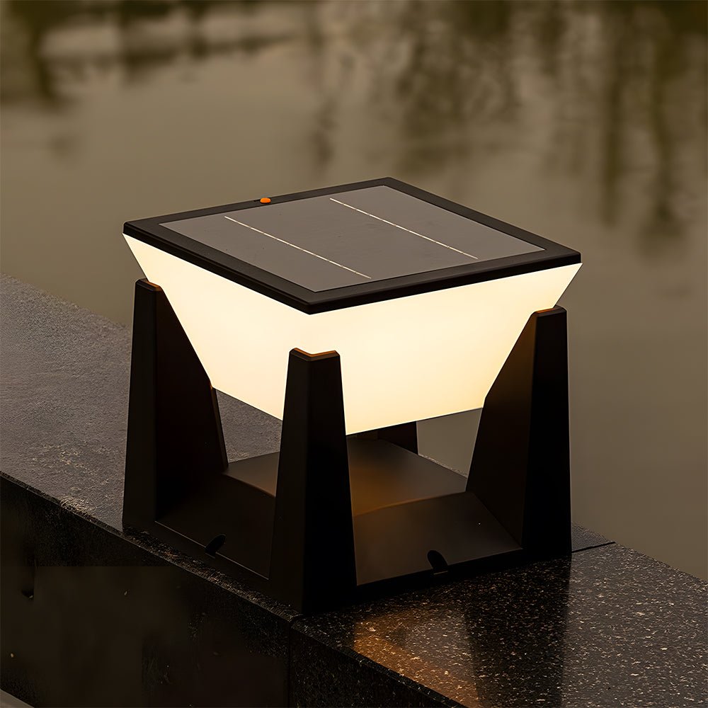Simple Solar Power Outdoor LED Wall Lights