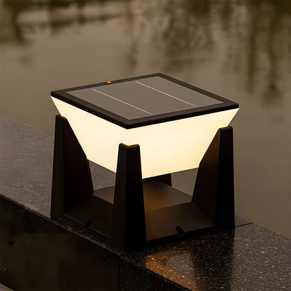 Simple Solar Power Outdoor LED Wall Lights