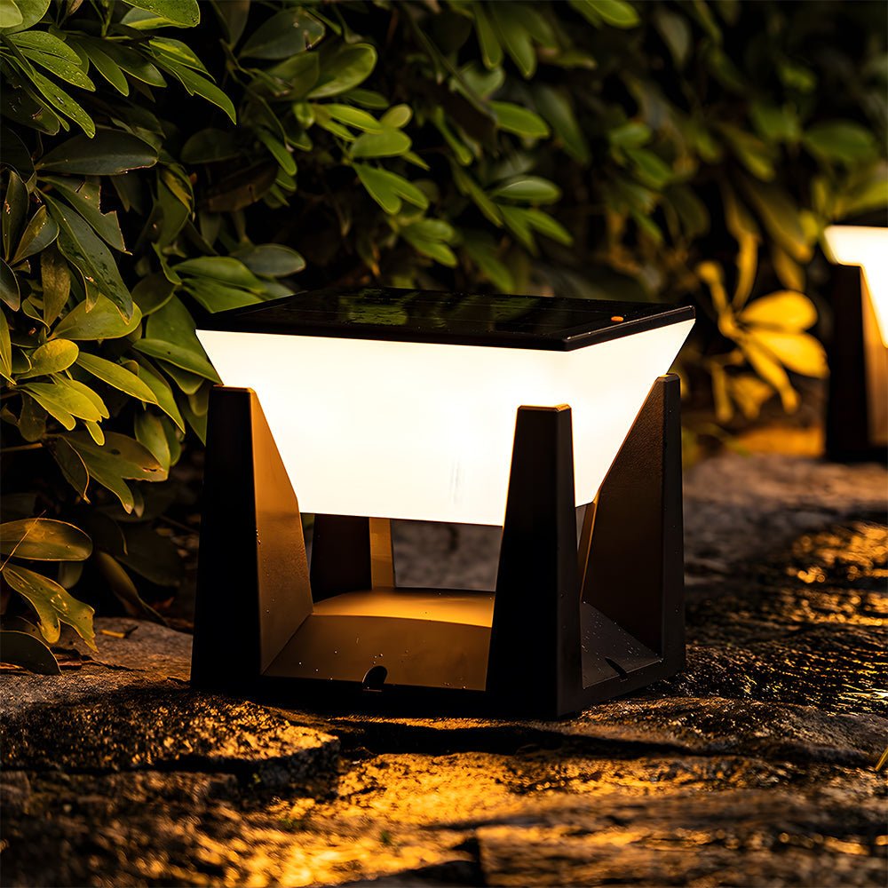 Simple Solar Power Outdoor LED Wall Lights