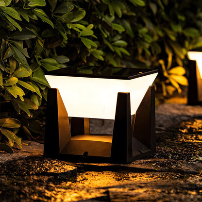 Simple Solar Power Outdoor LED Wall Lights