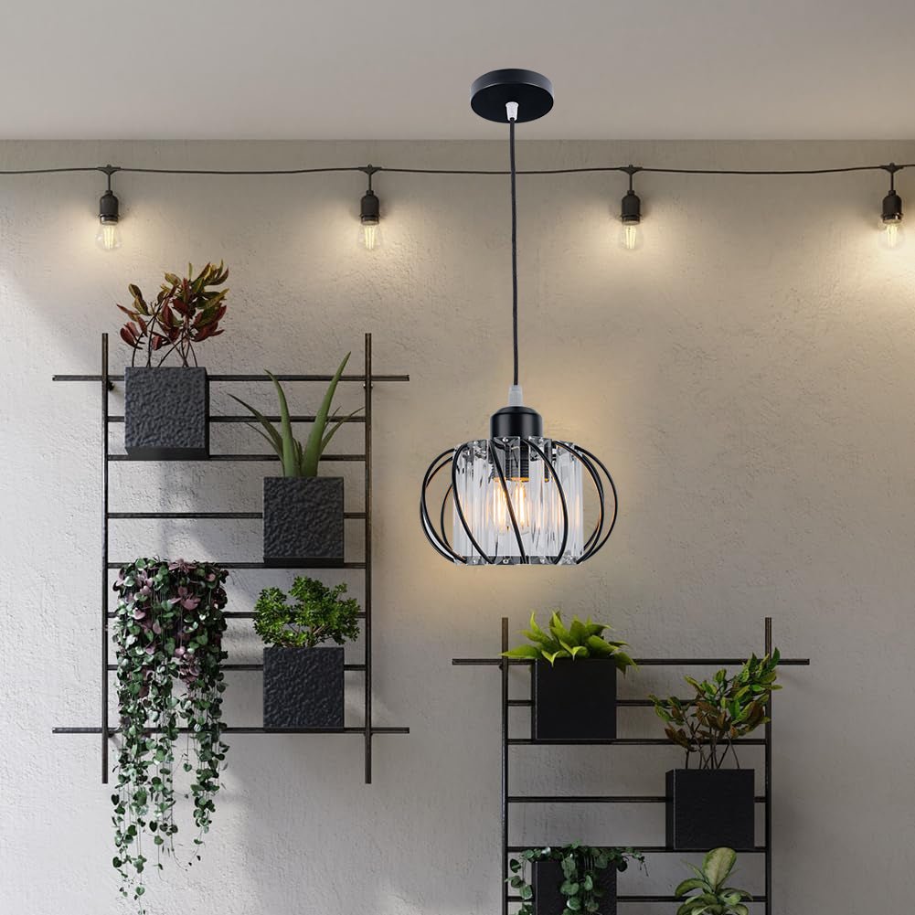 Nordic Simple Globular Glass Pendant Light