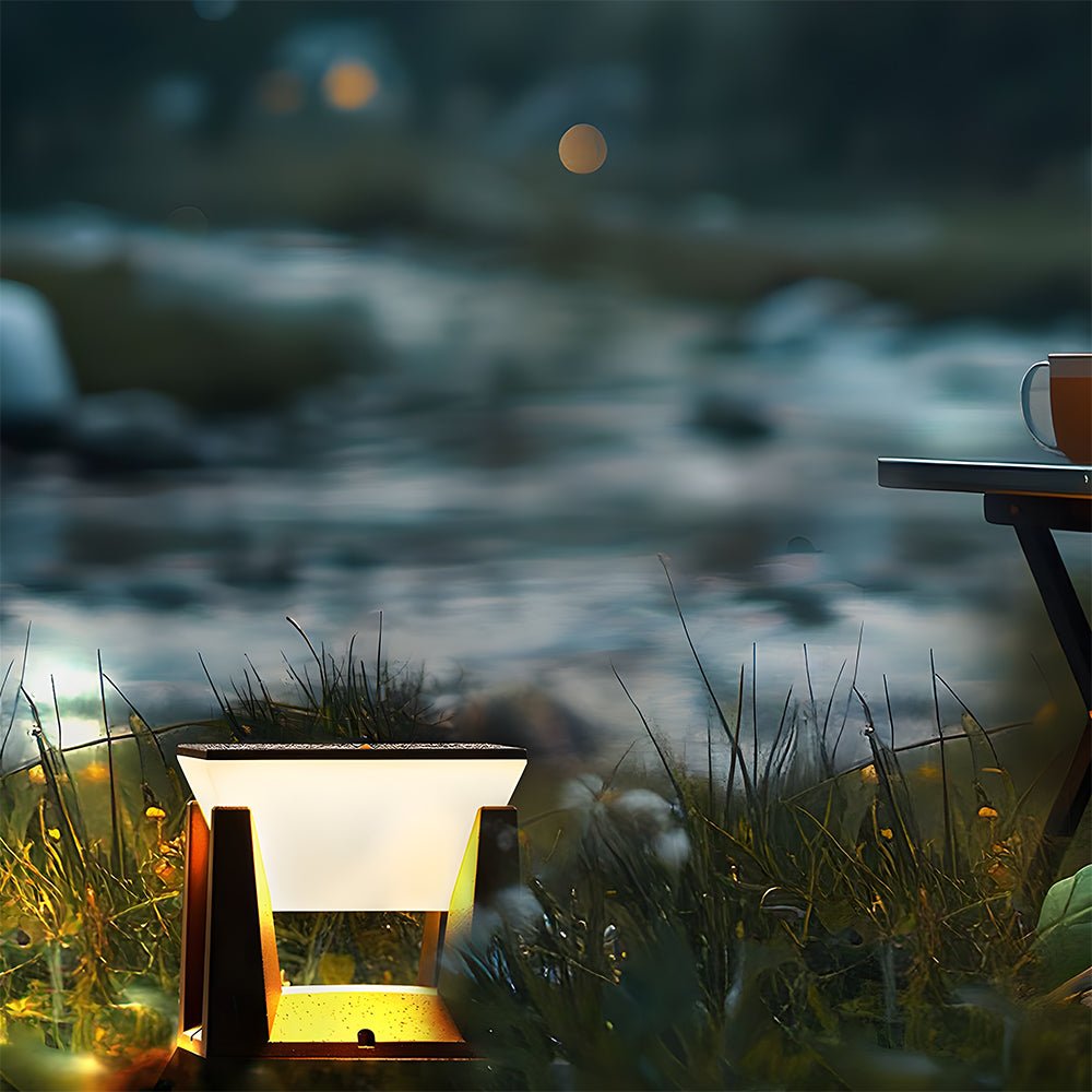 Simple Solar Power Outdoor LED Wall Lights