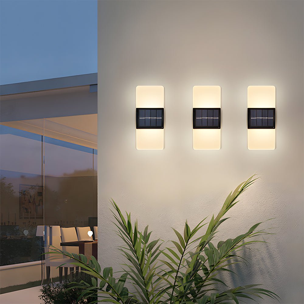 Variant image for Solar Waterproof LED Outdoor Wall Light | Solar Wall Lights | Exterior Wall Lights | Modern Outdoor Wall Lights | Solar Wall Lights Outdoor – Emeglin-2