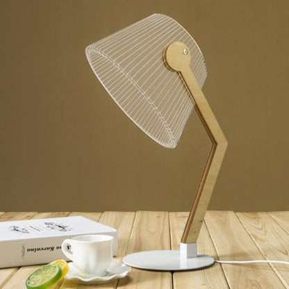 3D Sparkly Acrylic Bedside LED Lamp