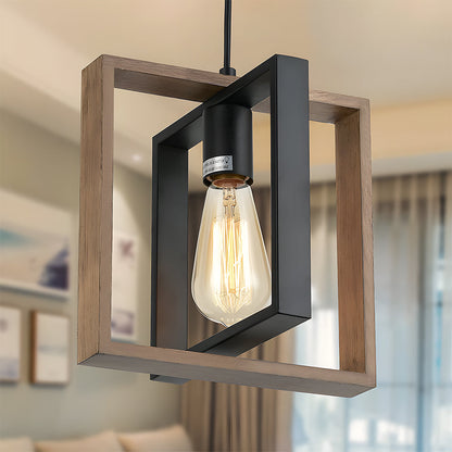 Black Pendant Light