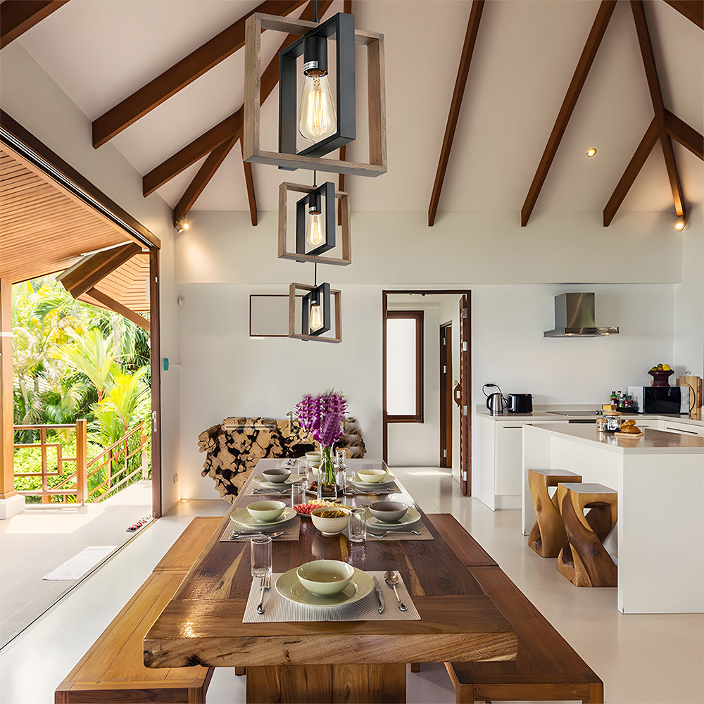 Black Pendant Light