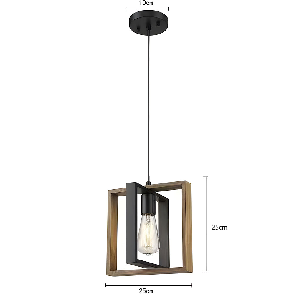 Black Pendant Light