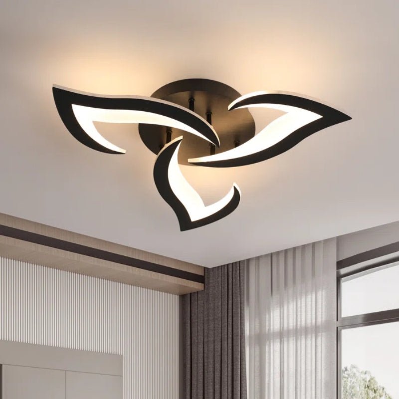 Contemporary Flower Shape LED Ceiling Light
