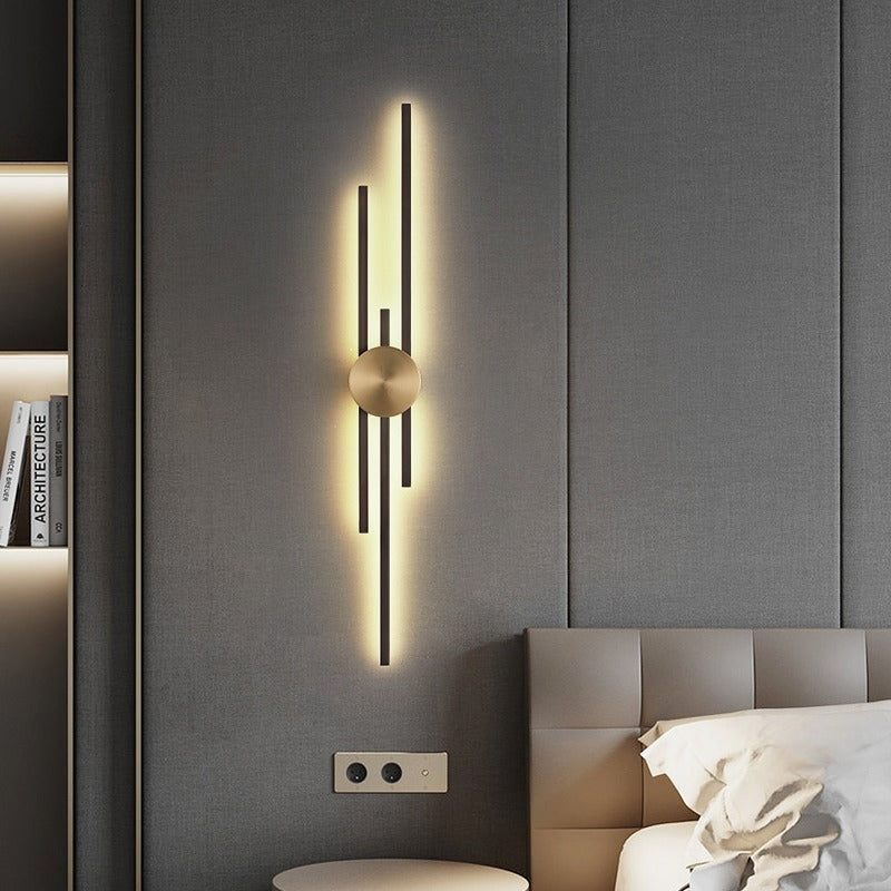 Contemporary Iron LED Wall Light