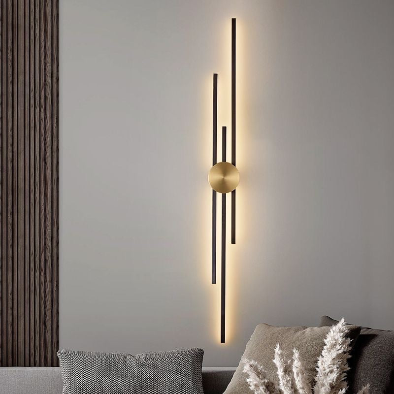Contemporary Iron LED Wall Light