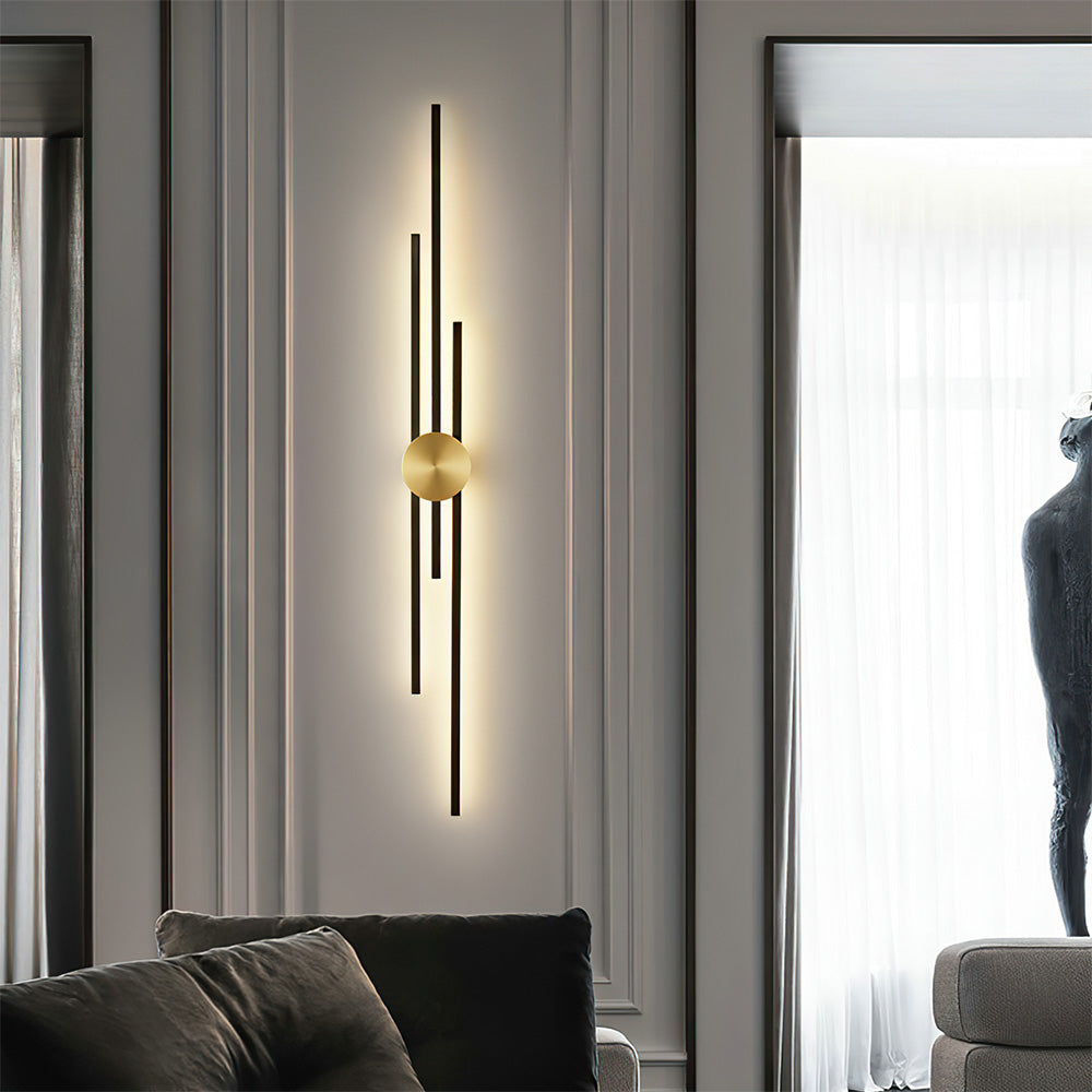 Contemporary Iron LED Wall Light