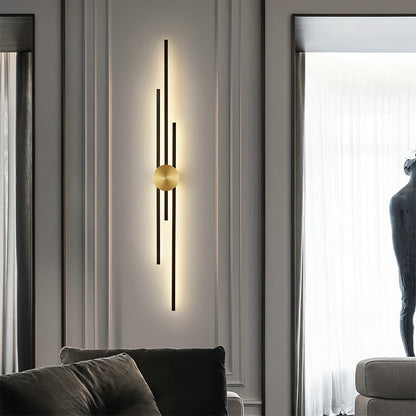 Contemporary Iron LED Wall Light