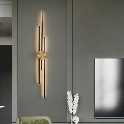 Contemporary Iron LED Wall Light