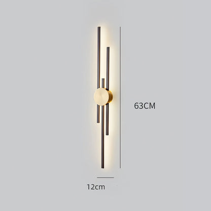 Contemporary Iron LED Wall Light
