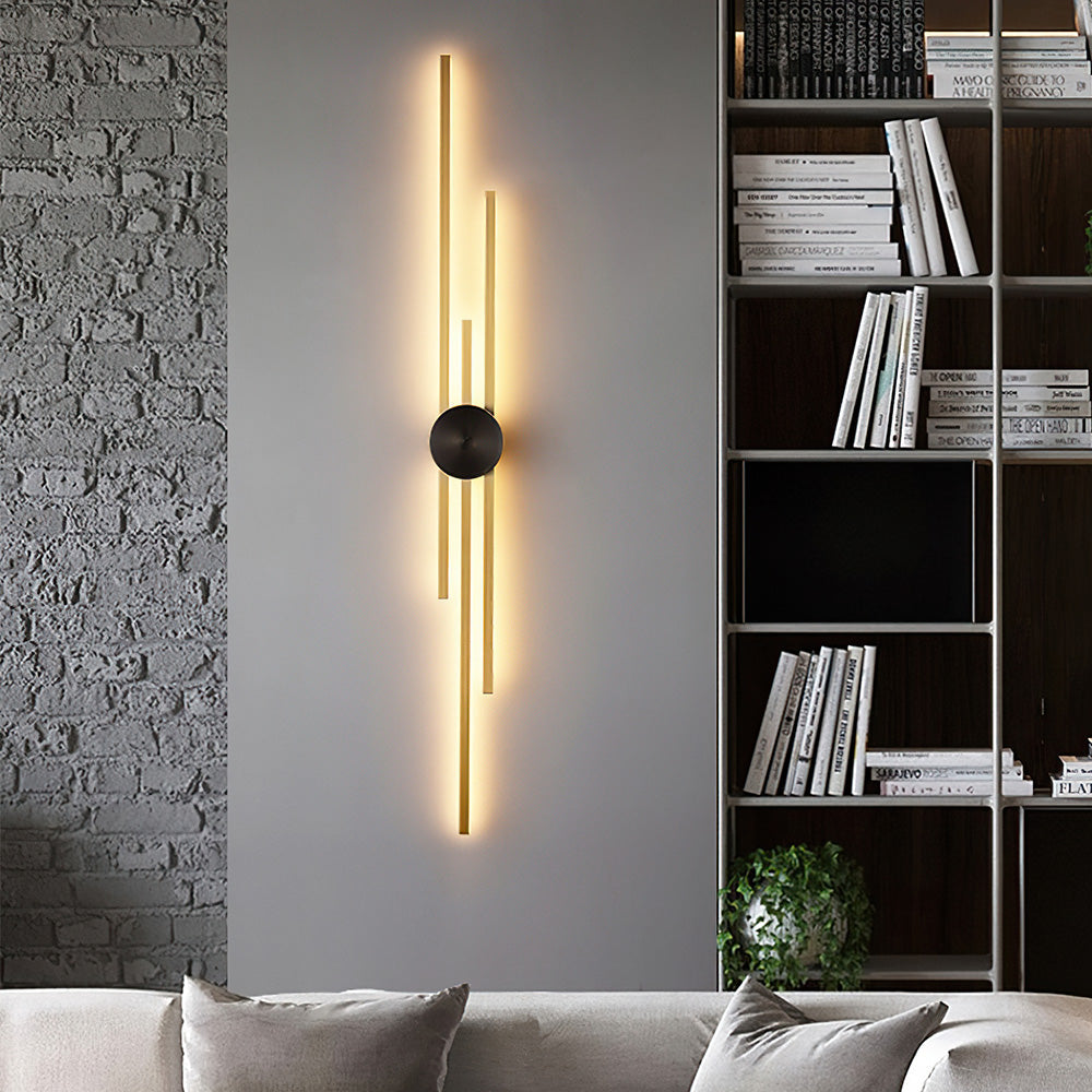 Contemporary Iron LED Wall Light