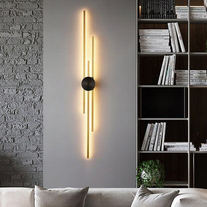 Contemporary Iron LED Wall Light