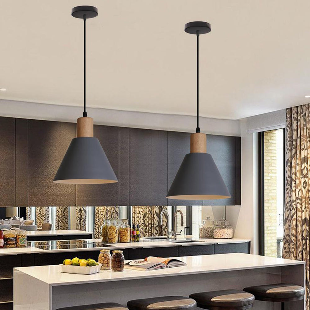 Contemporary Iron Pendant Light