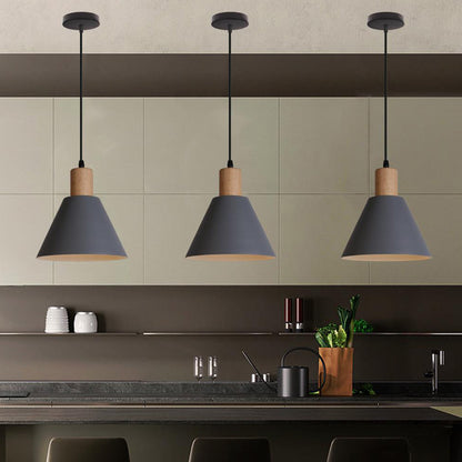 Contemporary Iron Pendant Light