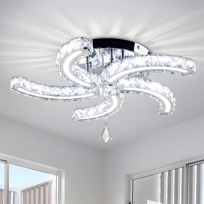 Crystal LED Ceiling Light