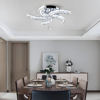 Crystal LED Ceiling Light