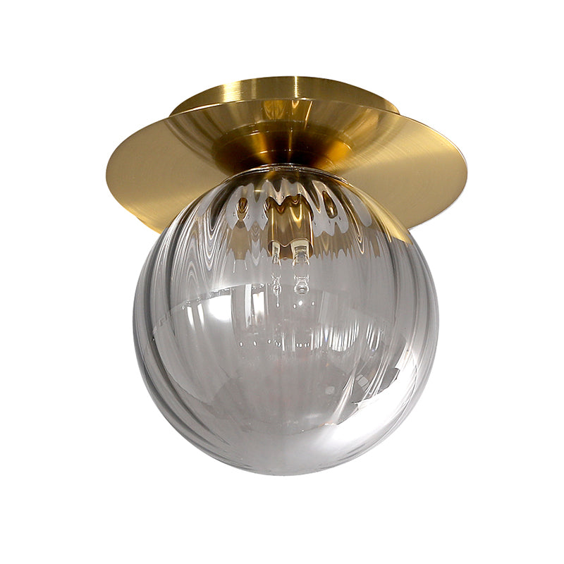 Globe Corridor Flushmount Lighting