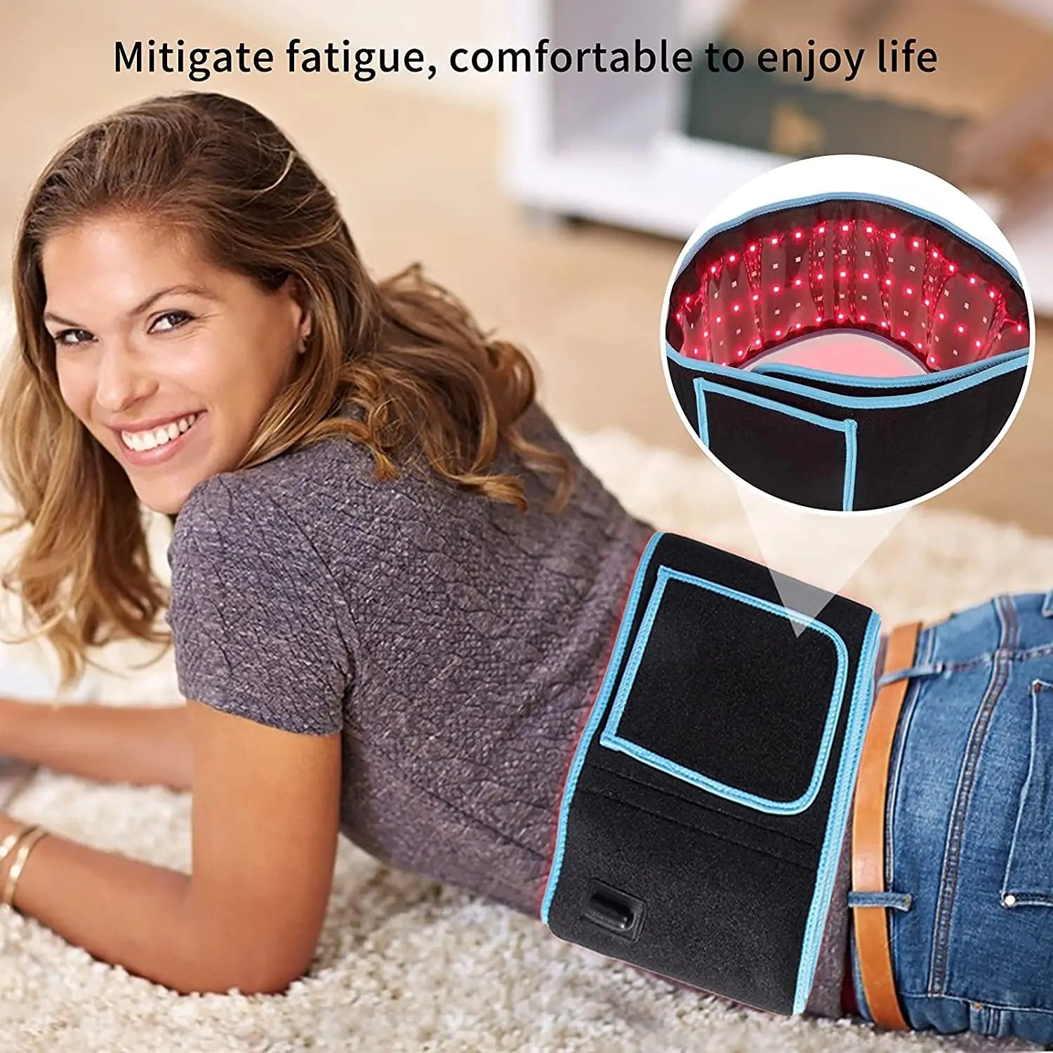 LED Red Infrared Light Therapy Belt