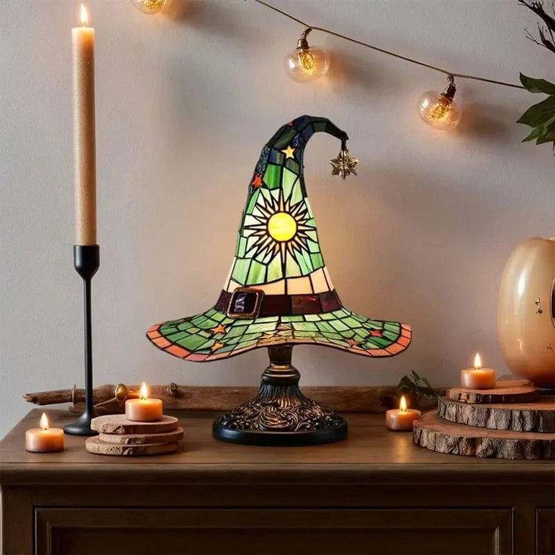 Halloween Witch Hat Lamp