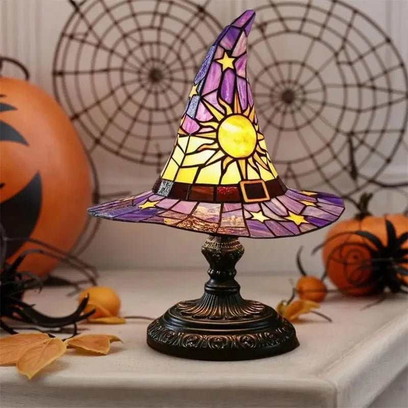 Halloween Witch Hat Lamp