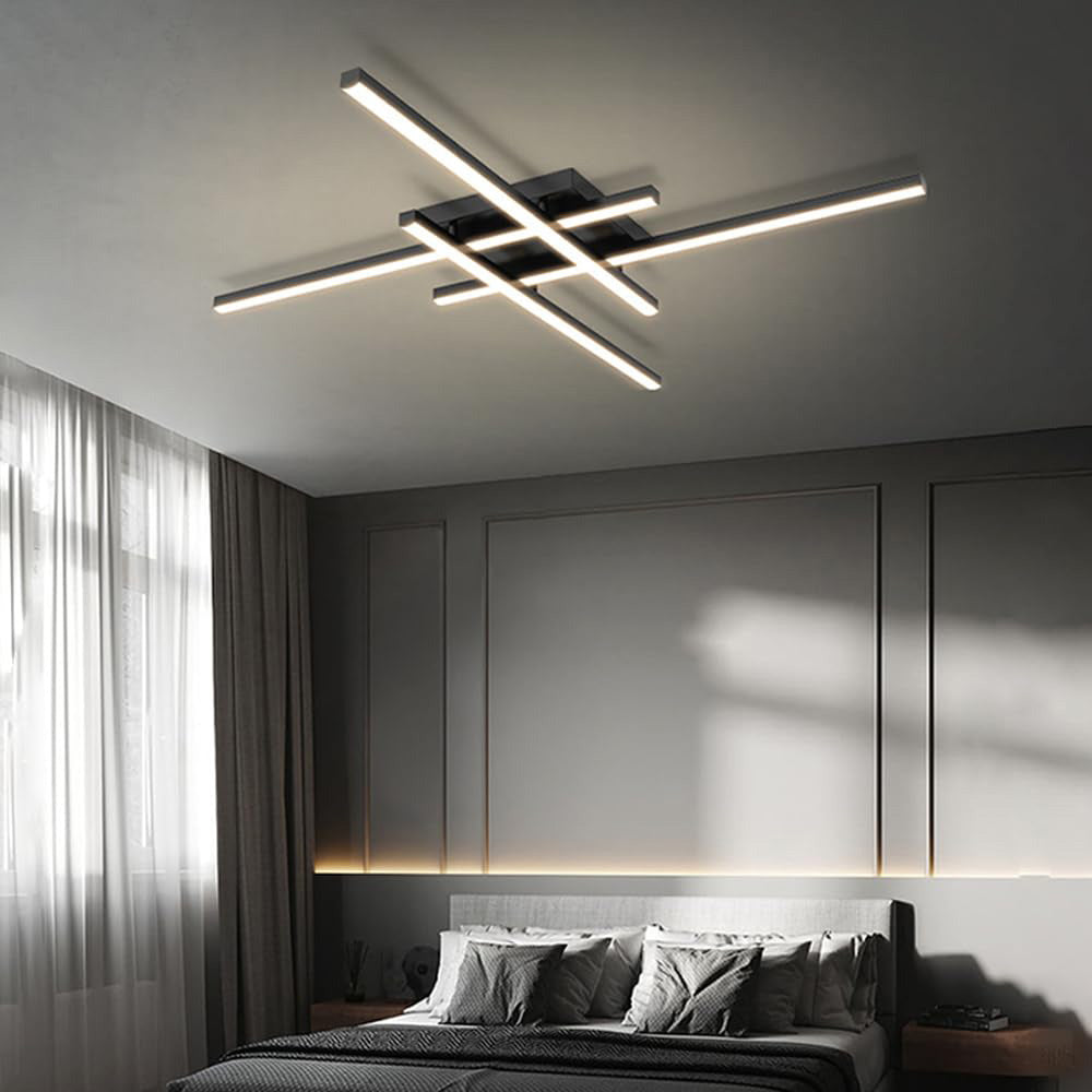 Industrial Minimalist Iron Ceiling Light