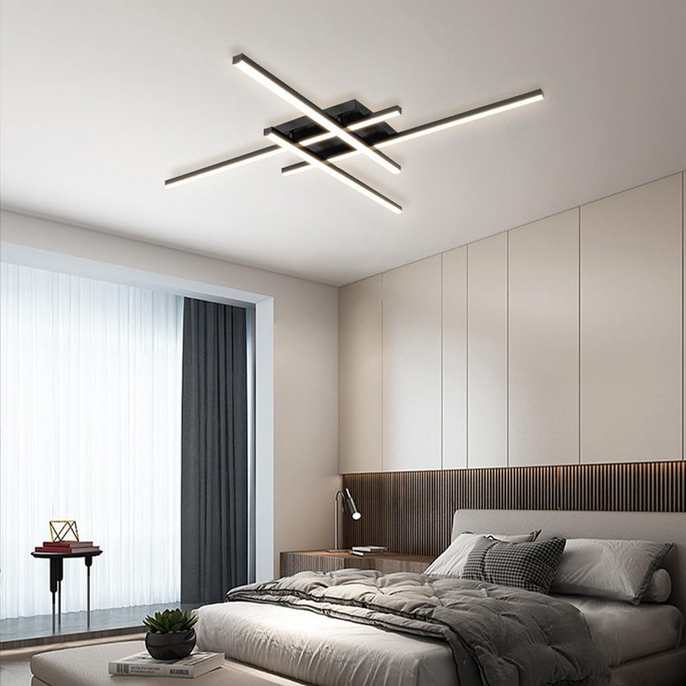 Industrial Minimalist Iron Ceiling Light