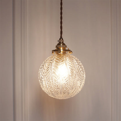 Industrial Sphere Ceiling Light